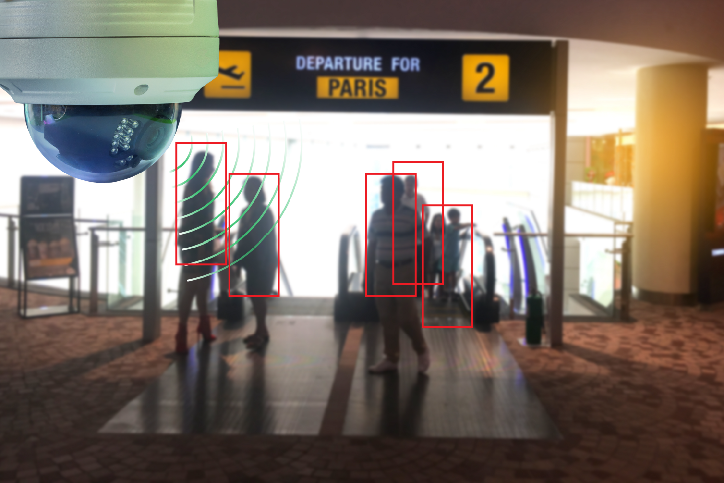 Sistema di videosorveglianza IP intelligente FDRK