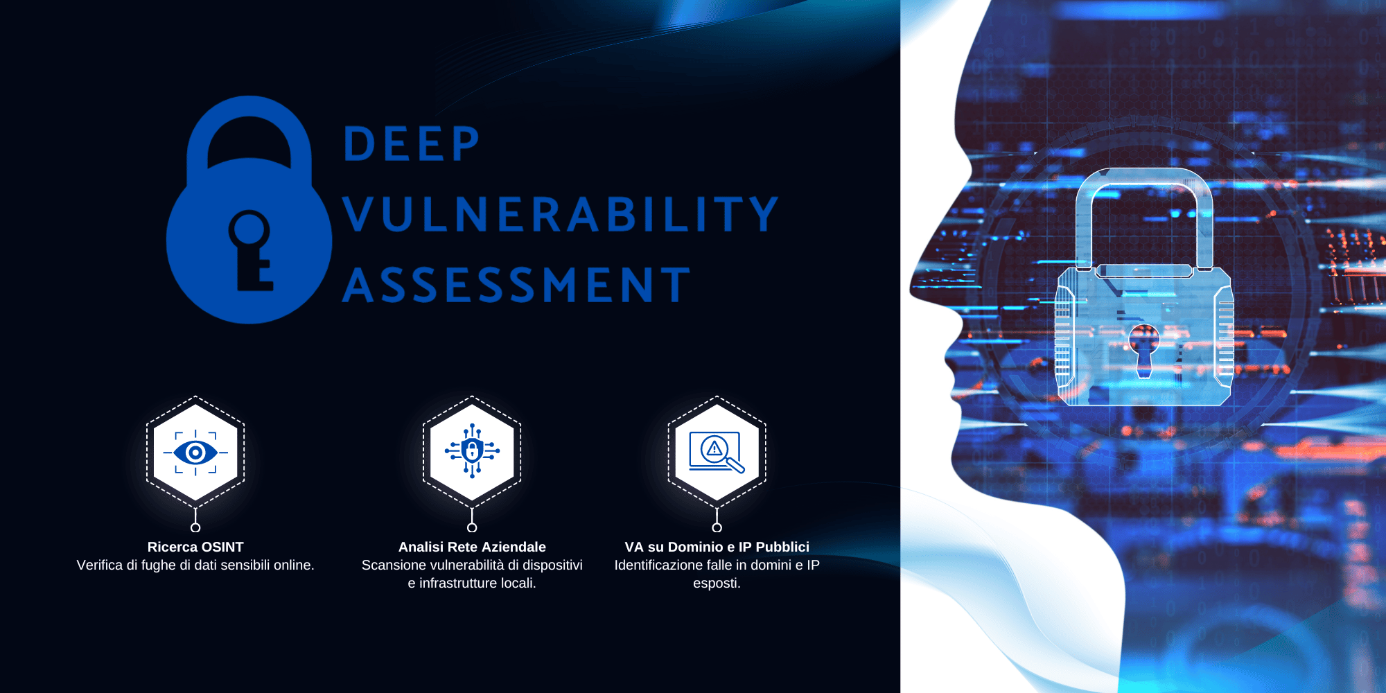 DVA - Proteggi i tuoi dati sensibili e garantisci la sicurezza della tua infrastruttura IT con il nostro approccio completo e professionale