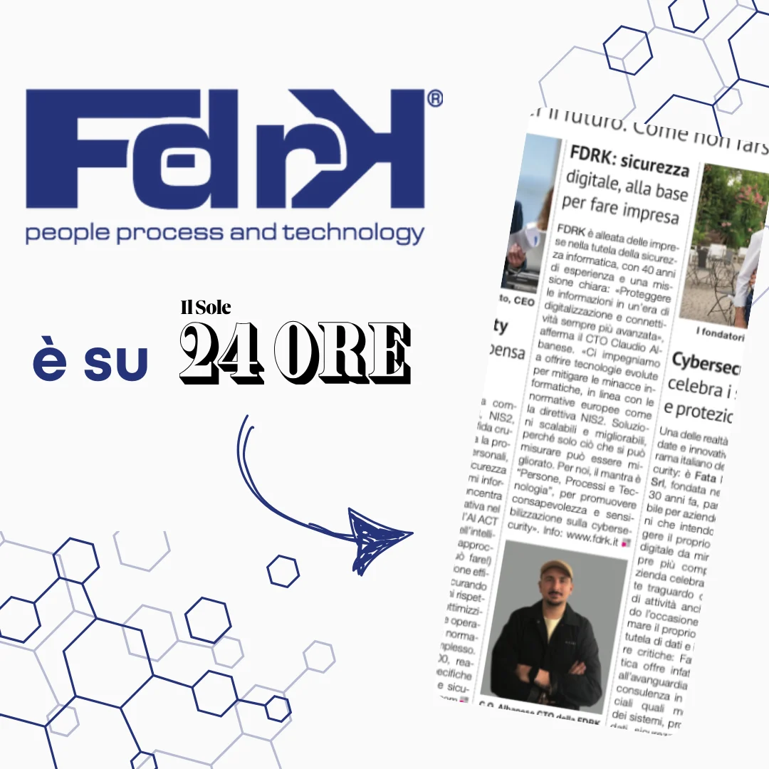 FDRK è su Il Sole 24 Ore