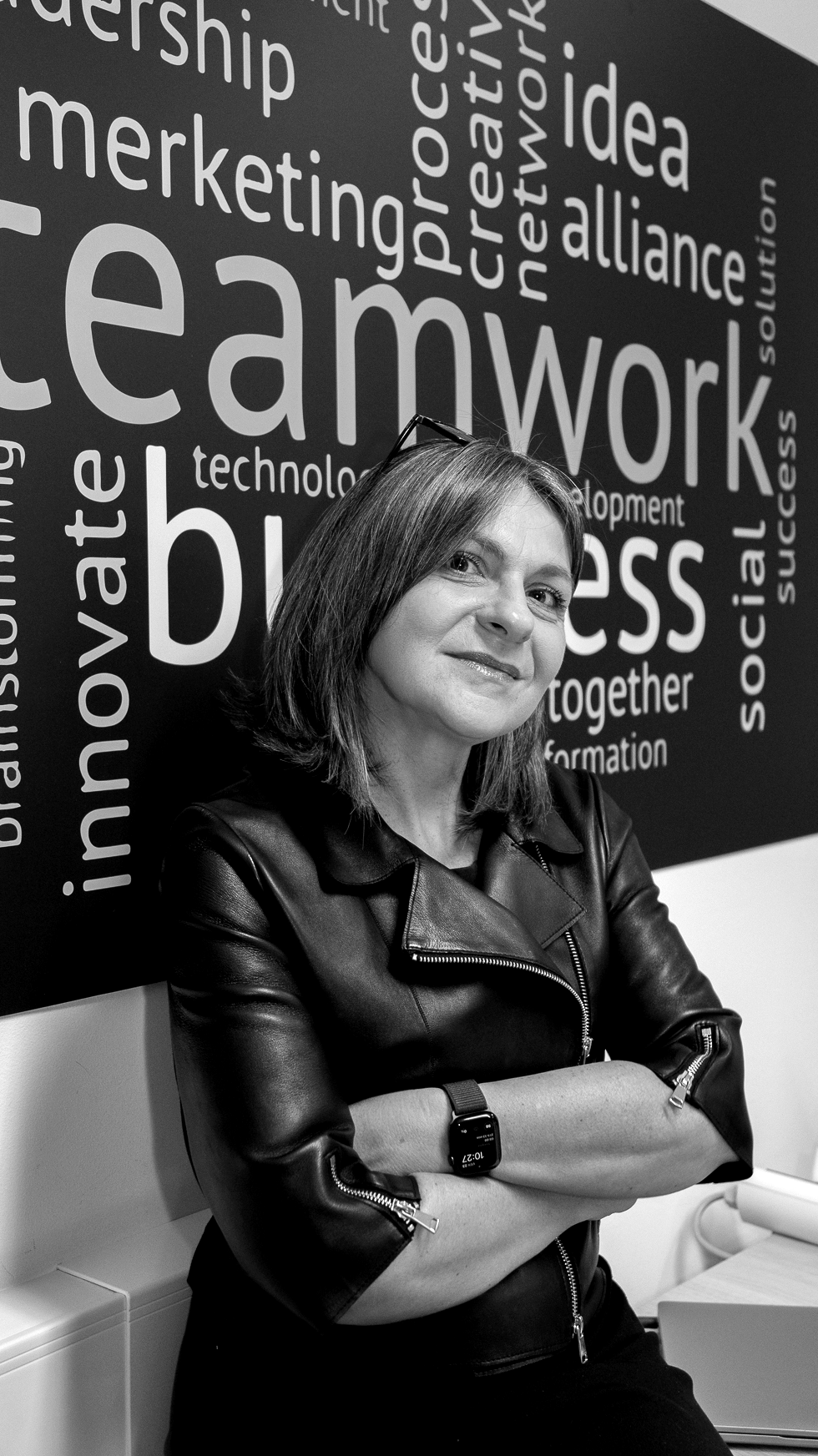 Dottoressa Cardone nello Studio Cardone Associati